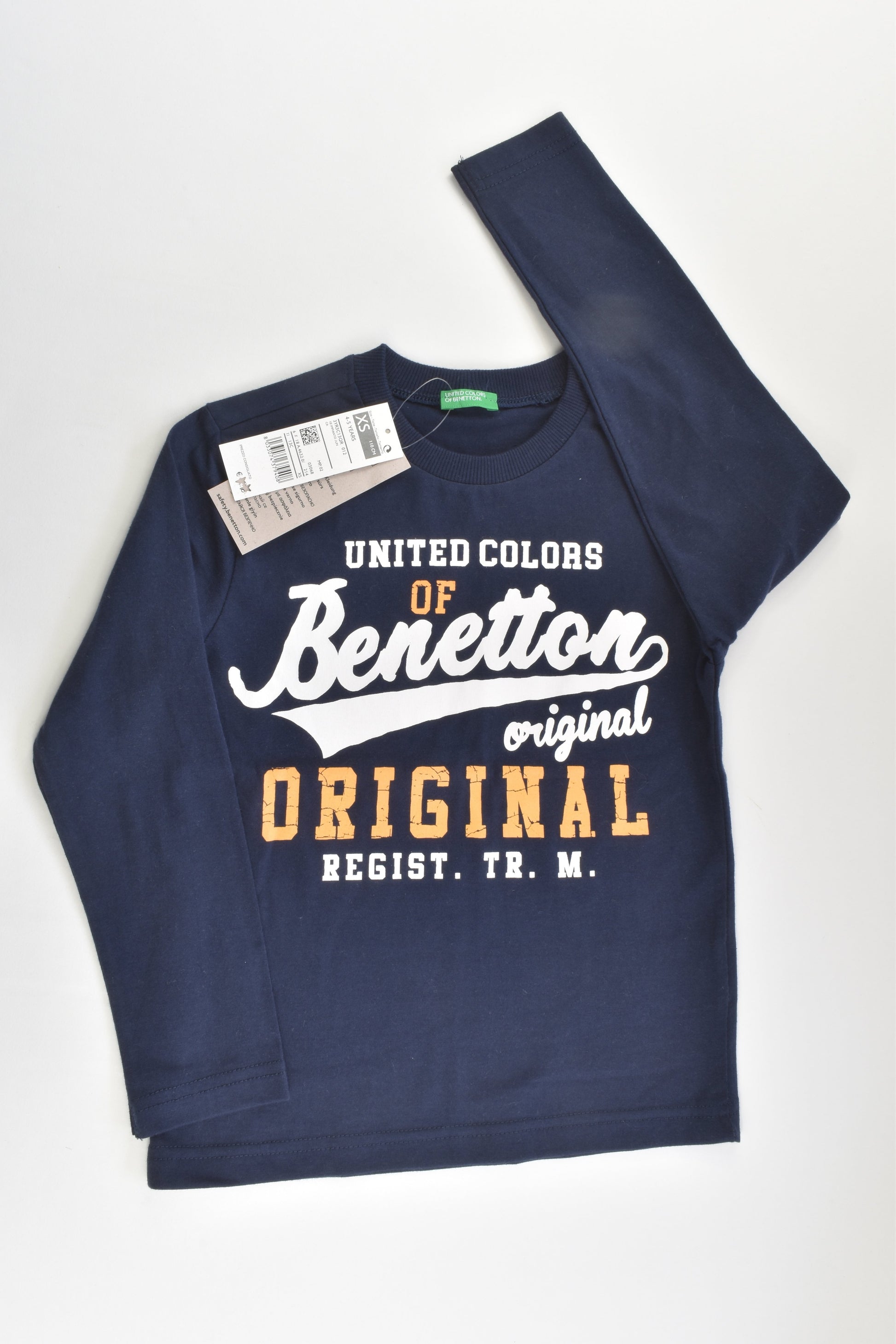 NEW United Colors Of Benetton (Italy) Size 4-5 Top