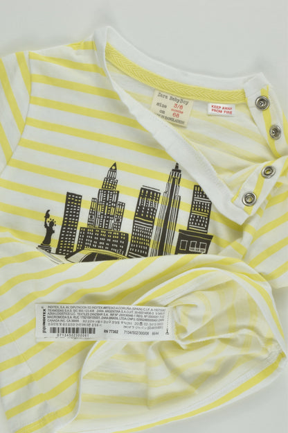 NEW Zara Size 00 (3/6 months, 68 cm) 'New York' T-shirt