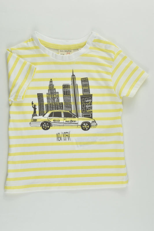 NEW Zara Size 00 (3/6 months, 68 cm) 'New York' T-shirt