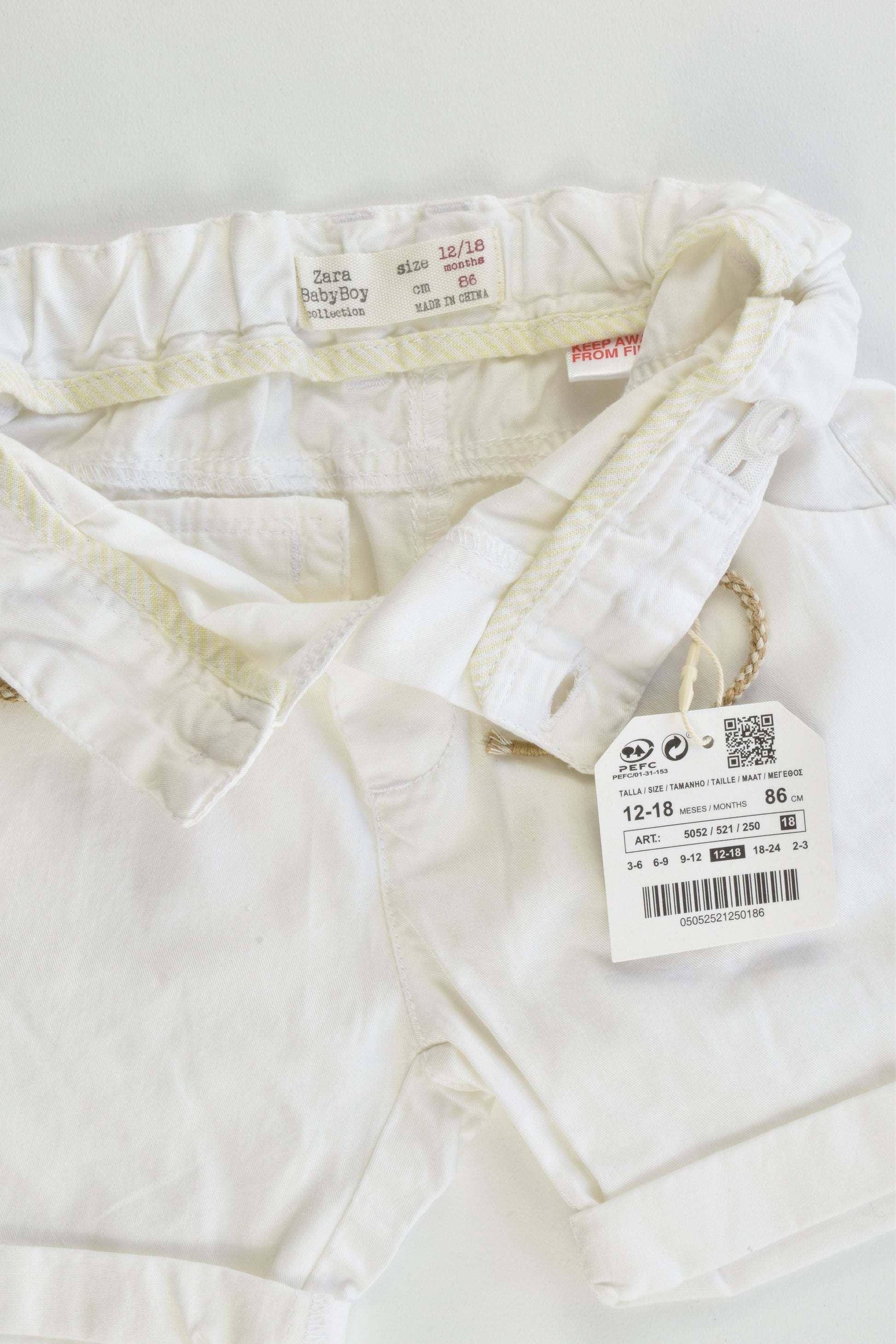 NEW Zara Size 1 (12/18 months , 86 cm) Shorts