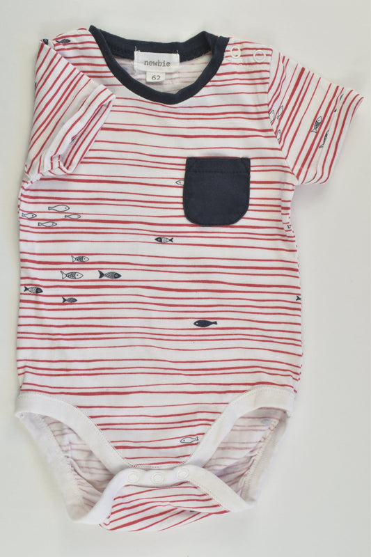 Newbie Size 000 (62 cm) Fish Bodysuit