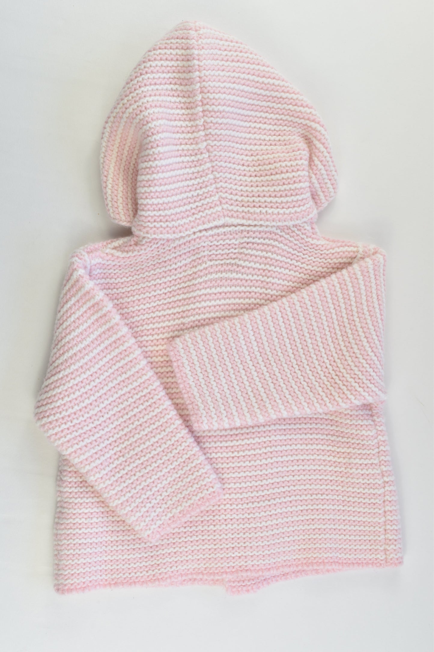 Next Size 0 (6-9 ) Knitted Hooded Jumper