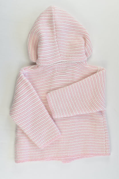 Next Size 0 (6-9 ) Knitted Hooded Jumper