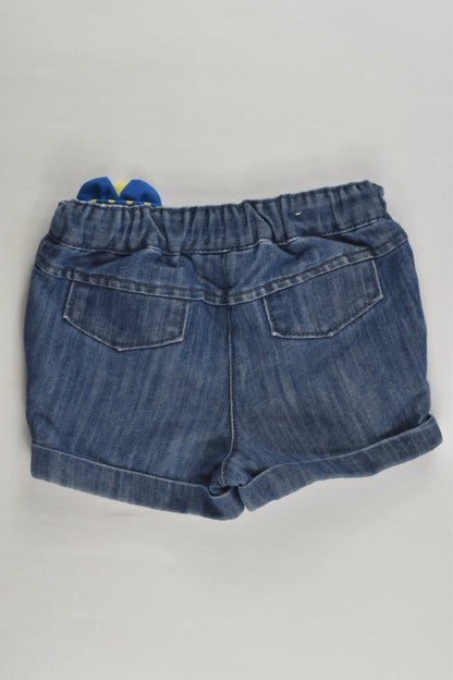 Next Size 0 (6-9 months) Denim Shorts