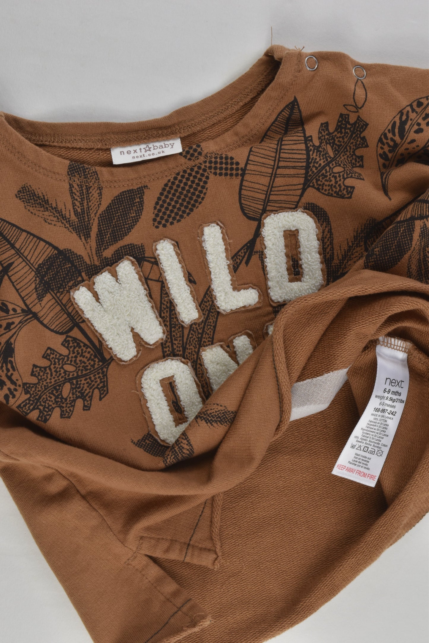 Next Size 0 (6-9 months) 'Wild One' Sweater