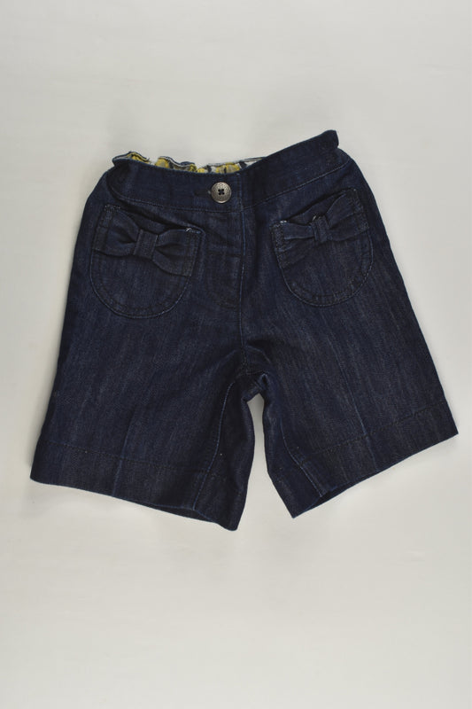 Next Size 0 (9-12 months) Denim Shorts