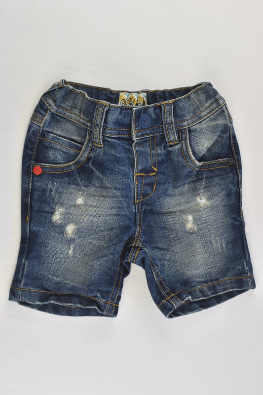Next Size 00 (3-6 months) Denim Shorts