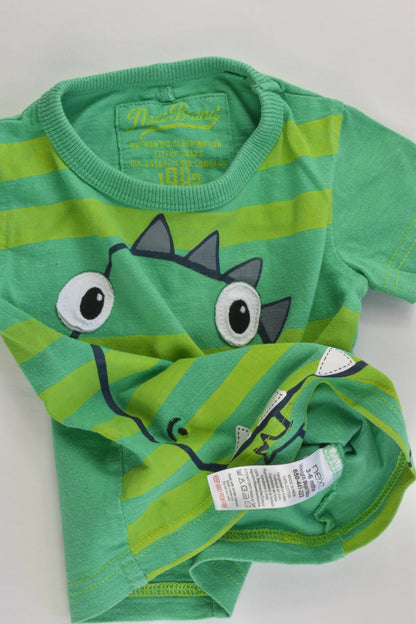 Next Size 00 (3-6 months) Dinosaur T-shirt
