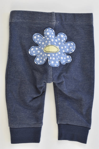 Next Size 00 (3-6 months) Flower at the Back Pants