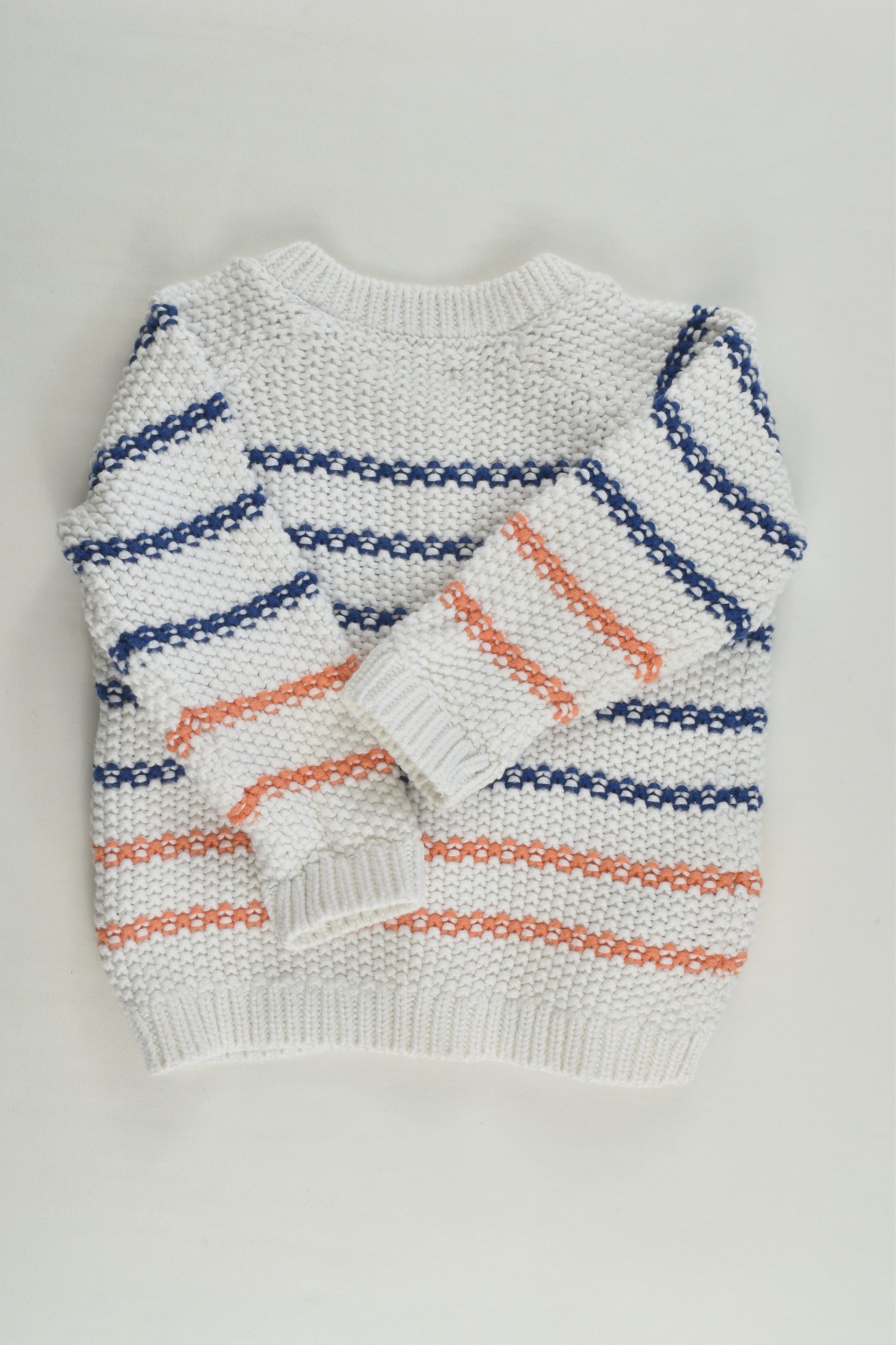 Next Size 00 (3-6 months) Pom Poms Knitted Cardigan