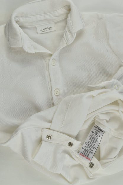Next Size 00 (3-6 months) Short Polo Romper