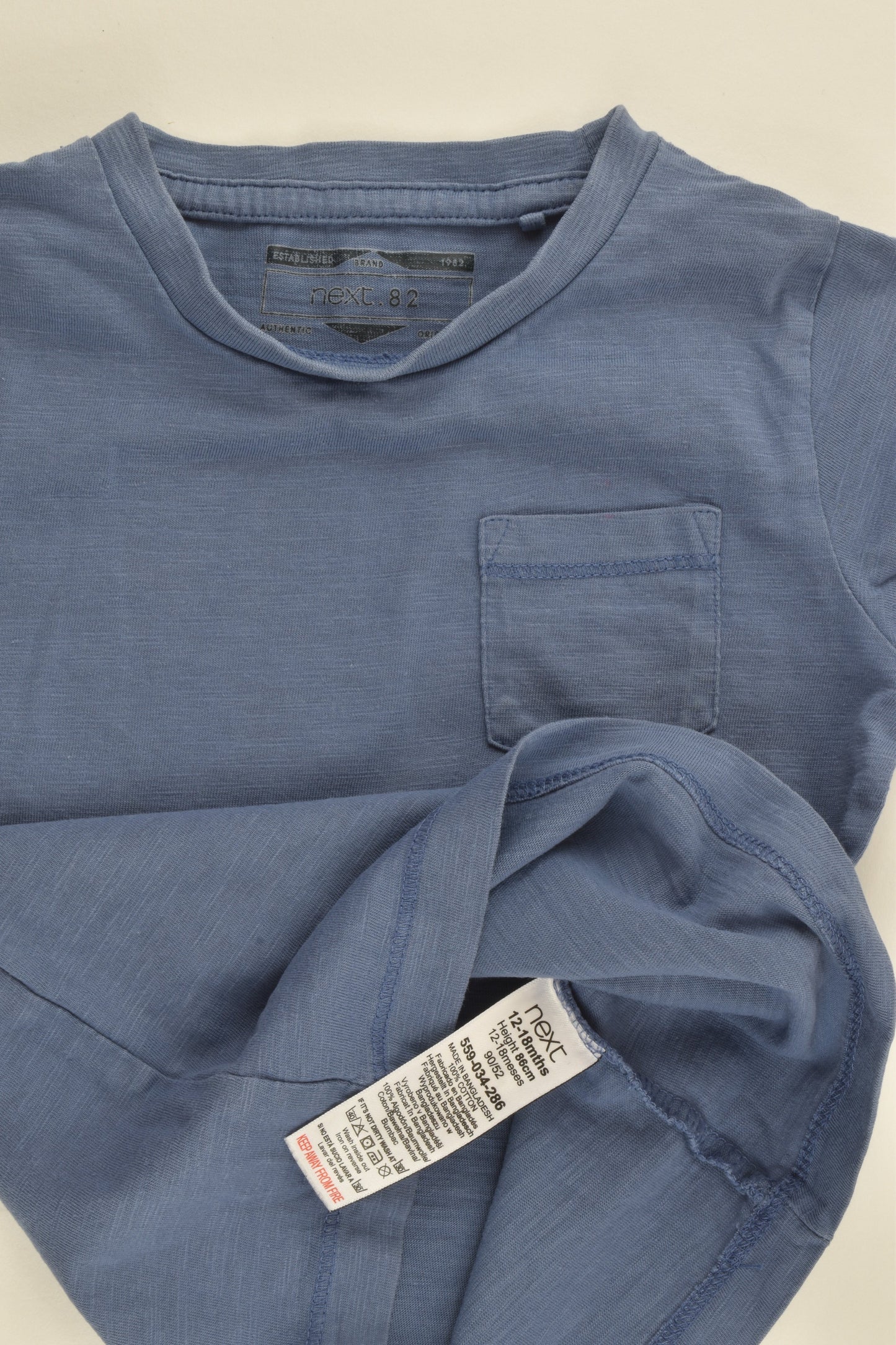 Next Size 1 (12-18 months) 3x T-shirt with Pocket