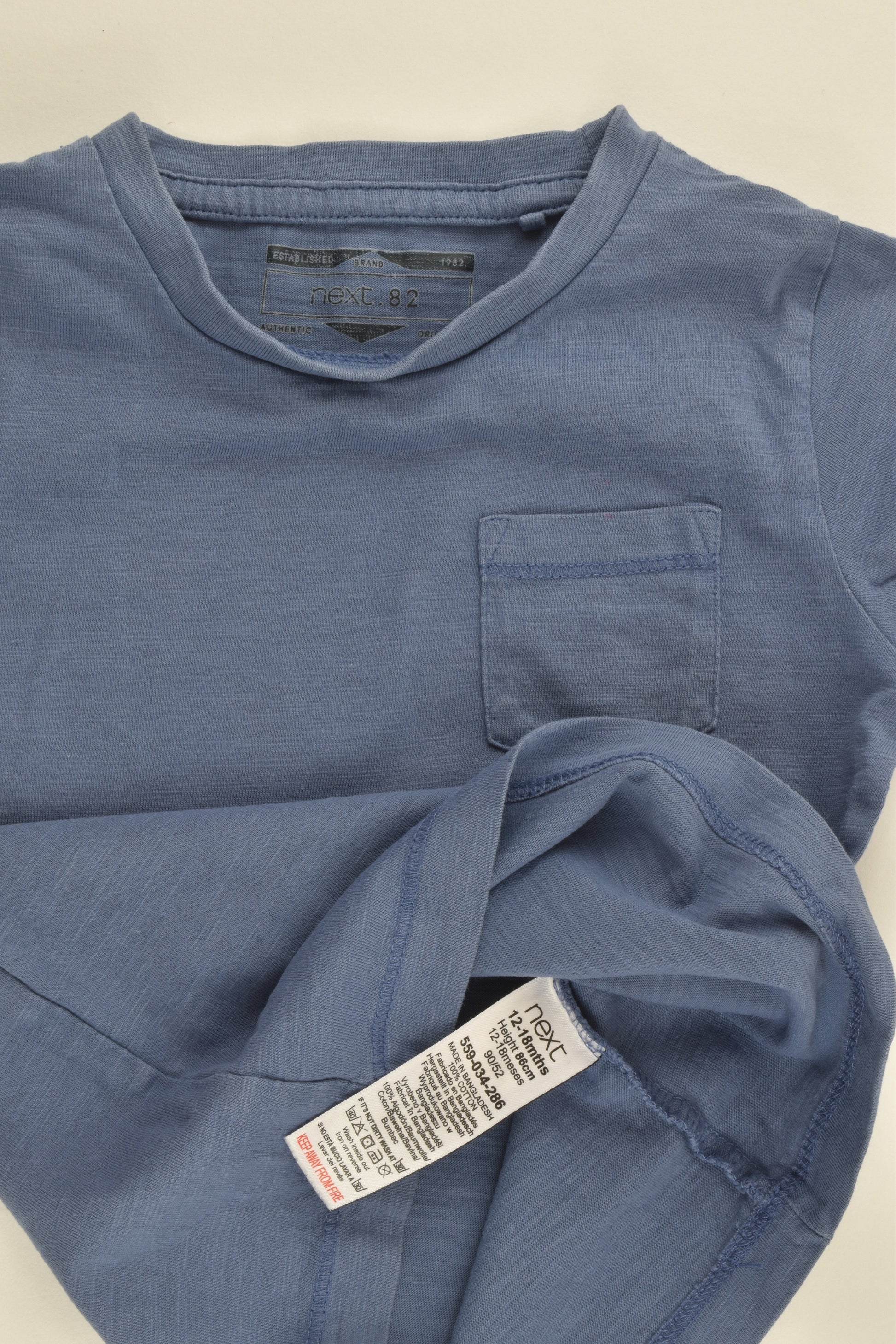 Next Size 1 (12-18 months) 3x T-shirt with Pocket