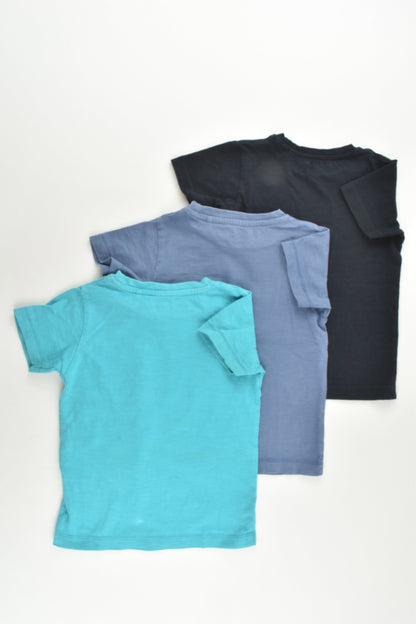 Next Size 1 (12-18 months) 3x T-shirt with Pocket