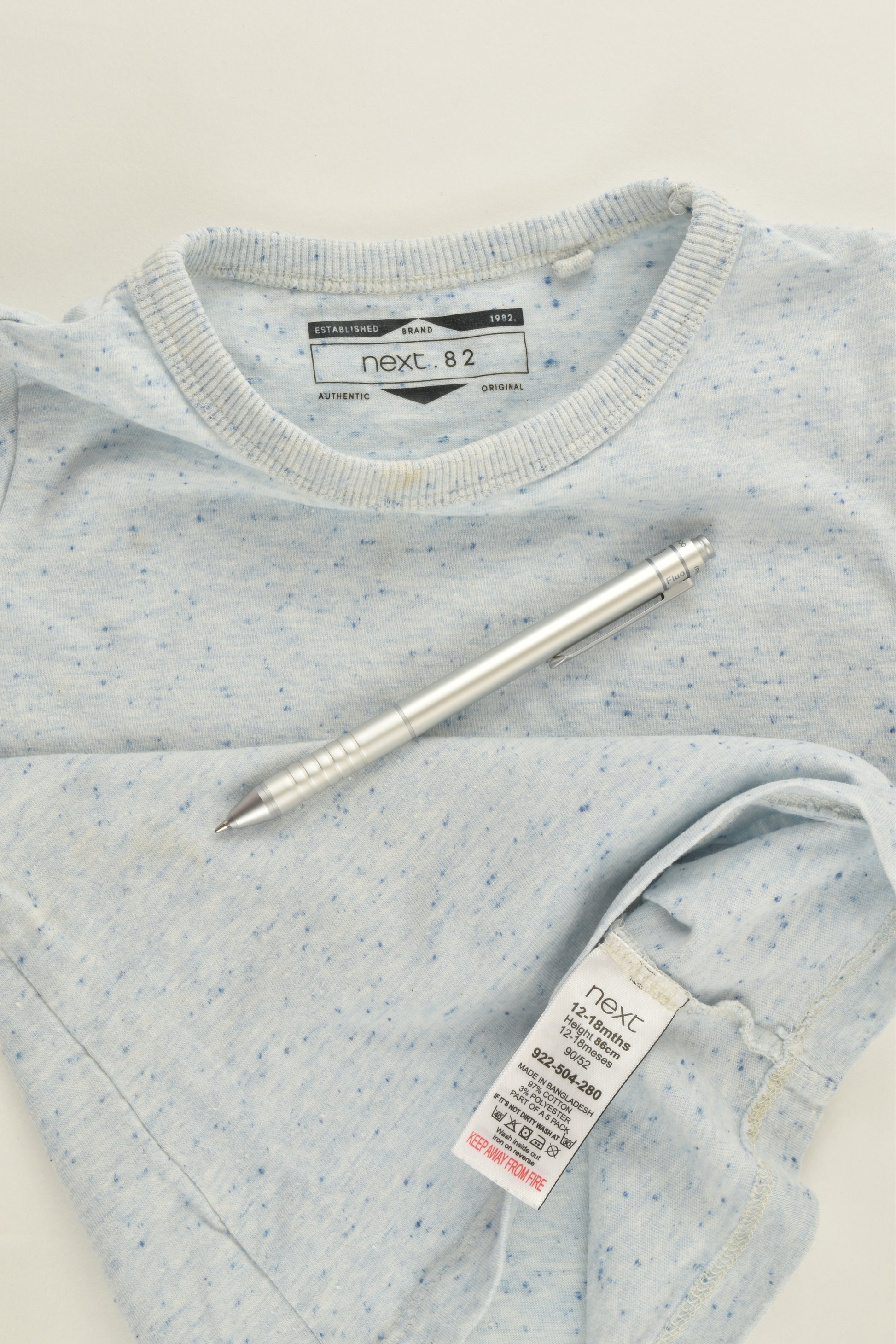 Next Size 1 (12-18 months, 86 cm) 3x T-shirt
