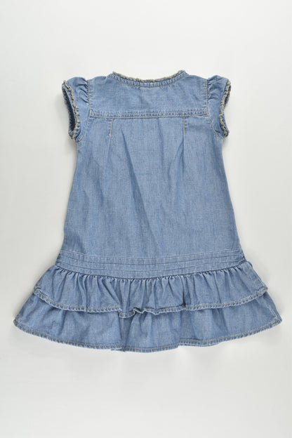 Next Size 1 (12-18 months, 86 cm) Lightweight Denim Dress