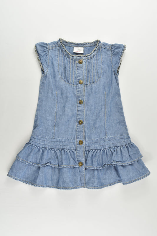 Next Size 1 (12-18 months, 86 cm) Lightweight Denim Dress
