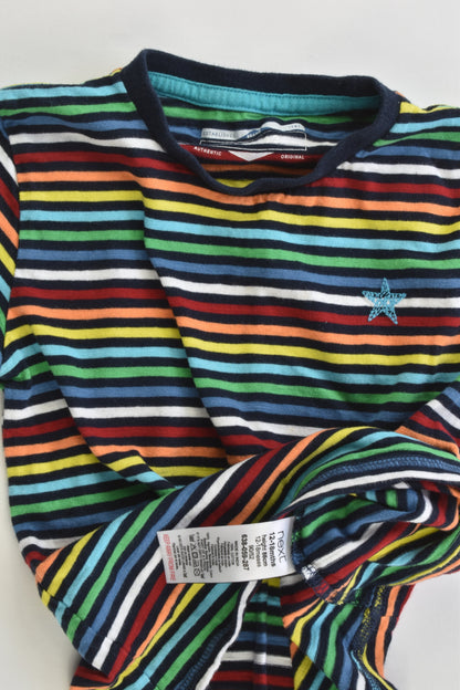 Next Size 1 (12-18 months, 86 cm) Rainbow Stripes T-shirt
