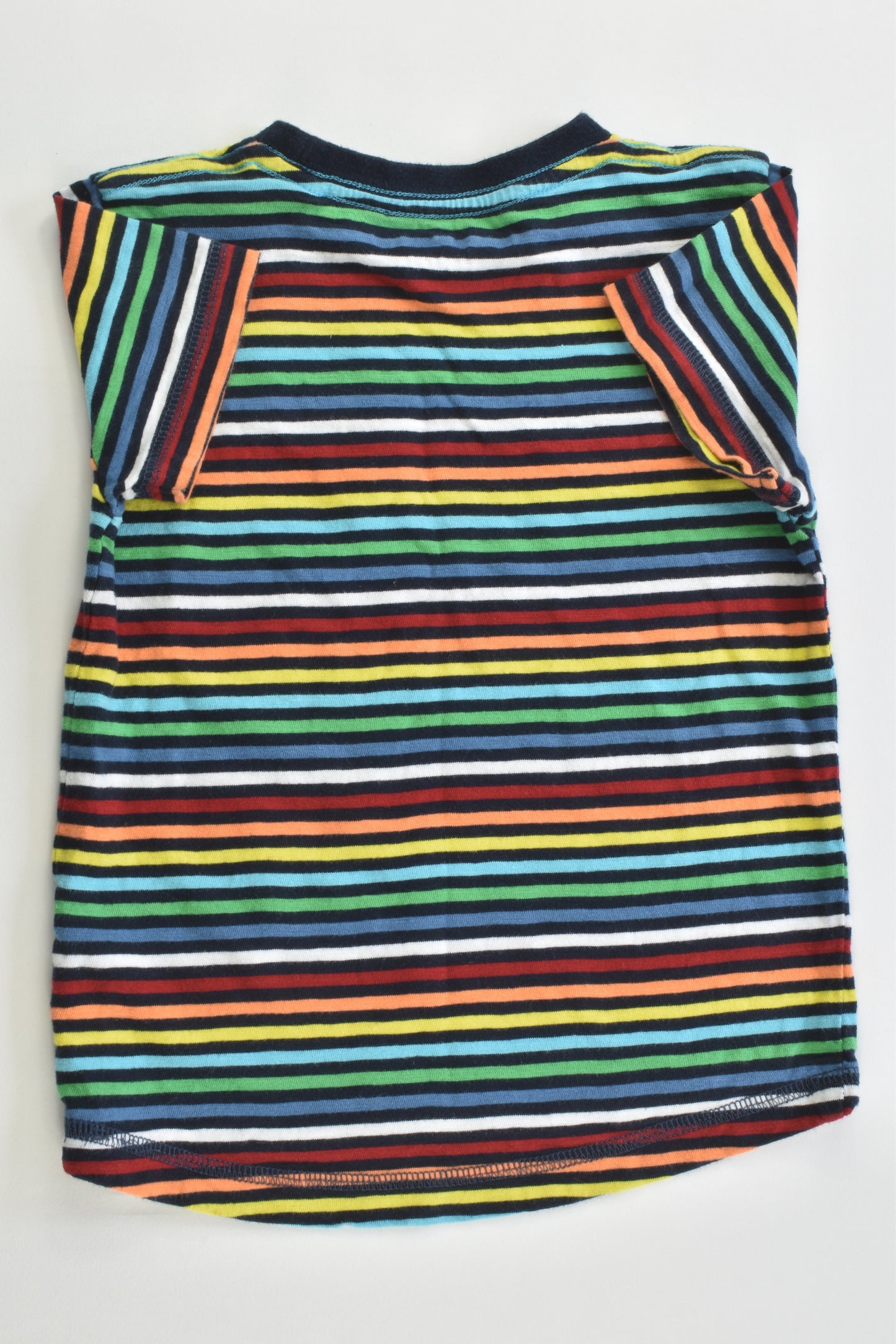 Next Size 1 (12-18 months, 86 cm) Rainbow Stripes T-shirt