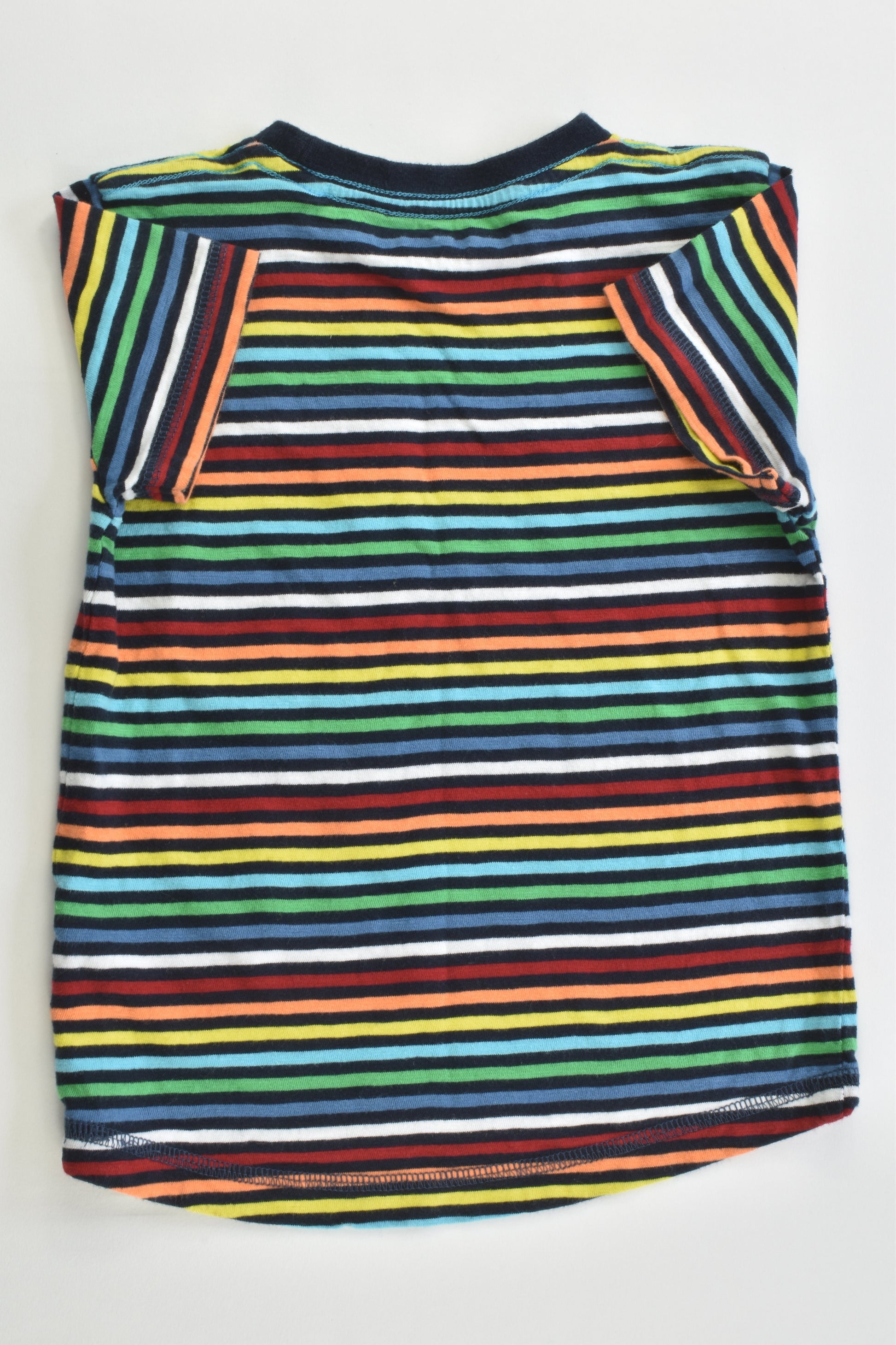 Next Size 1 (12-18 months, 86 cm) Rainbow Stripes T-shirt