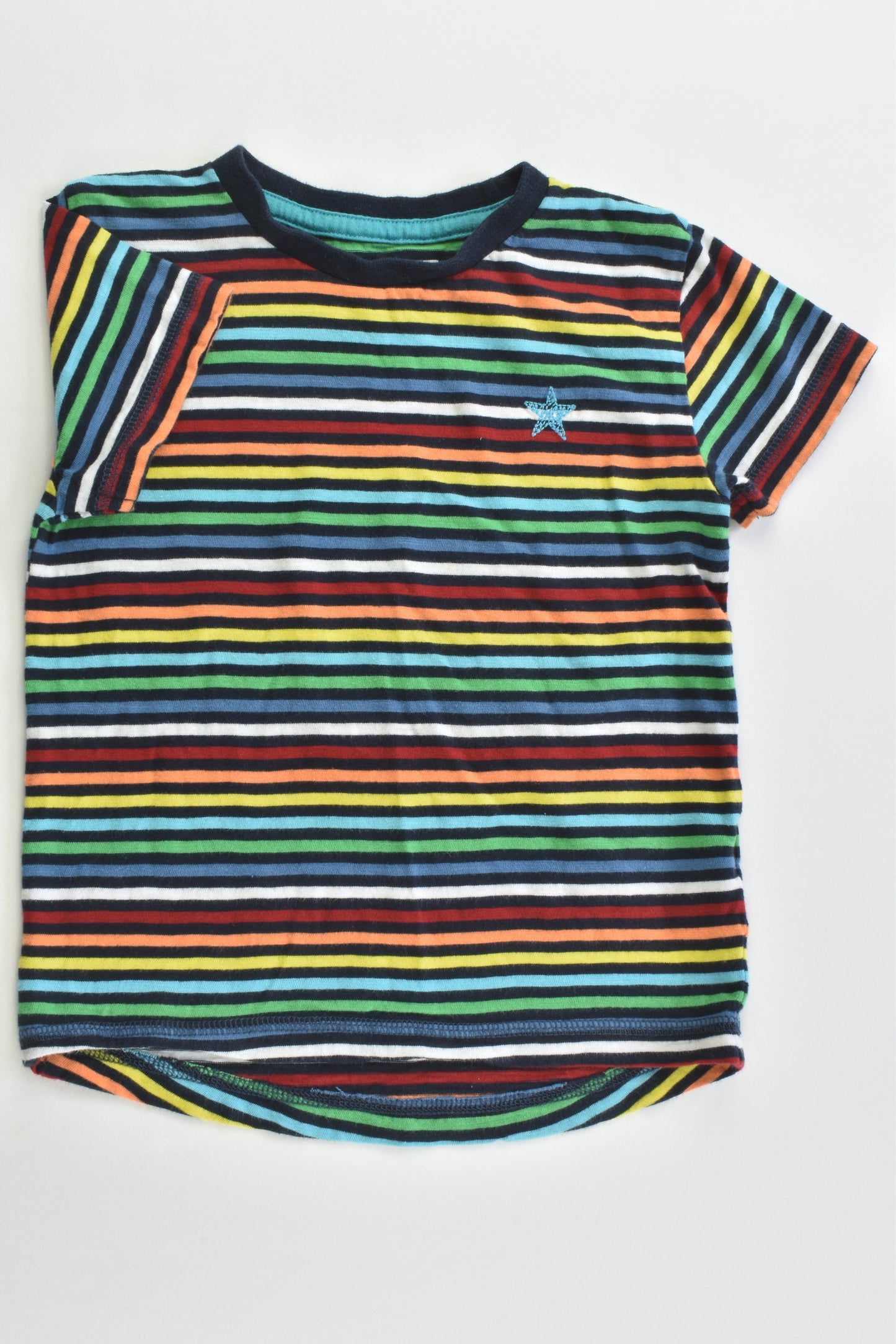 Next Size 1 (12-18 months, 86 cm) Rainbow Stripes T-shirt
