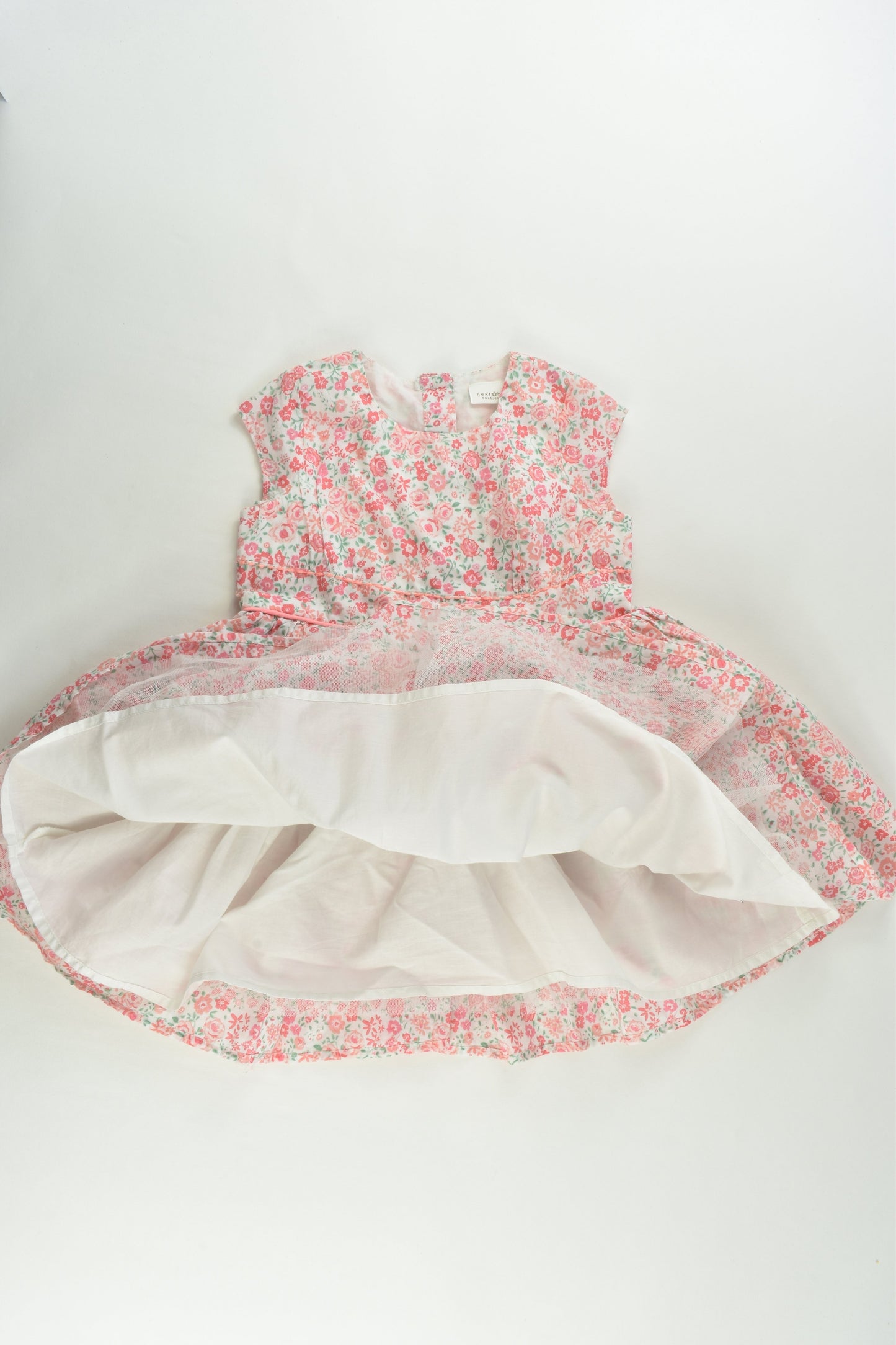 Next Size 1 (12-18 months) Lined Roses Dress