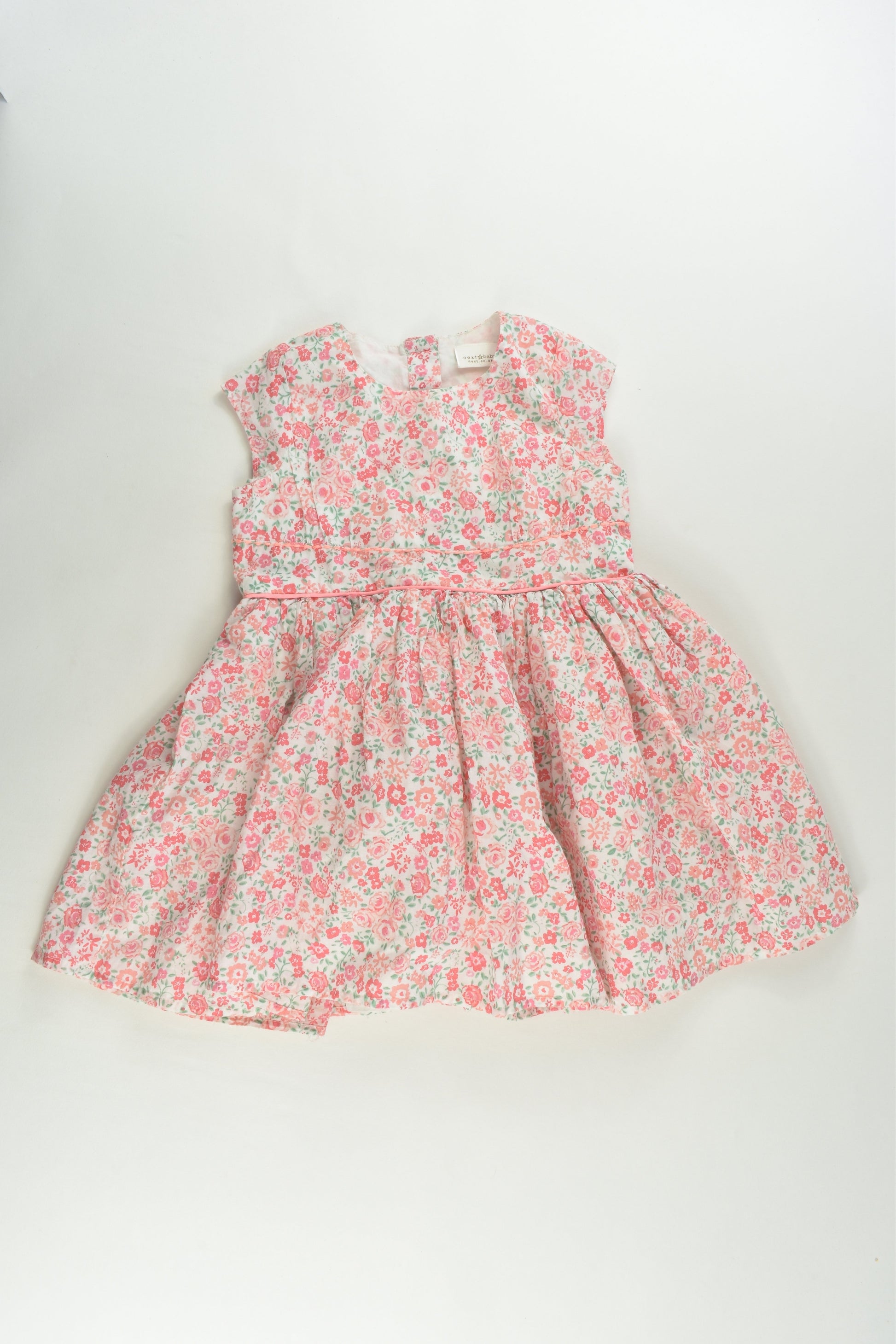 Next Size 1 (12-18 months) Lined Roses Dress