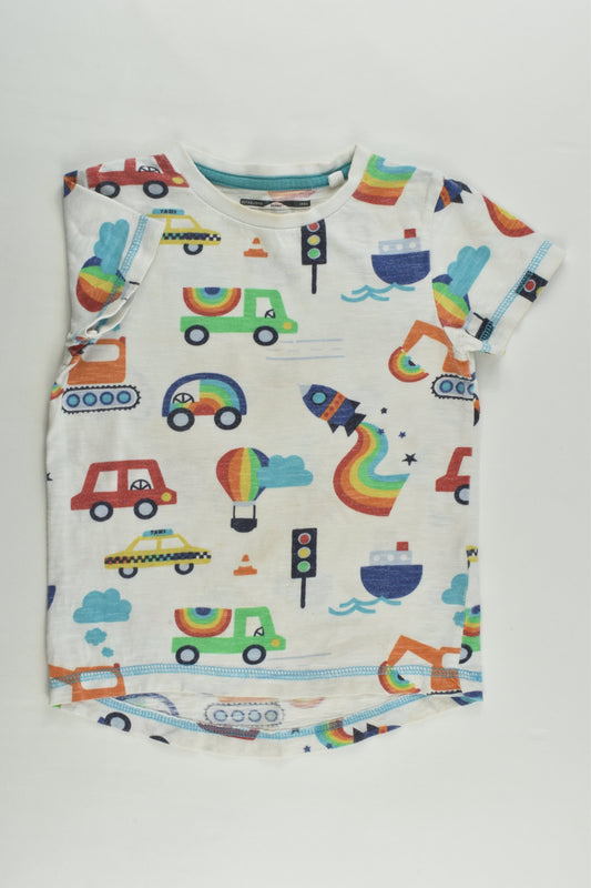 Next Size 1 (12-18 months) Rainbow Vehicles T-shirt