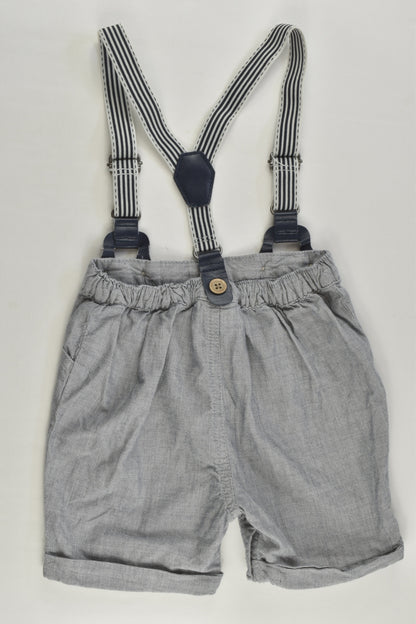 Next Size 1 Suspender Shorts