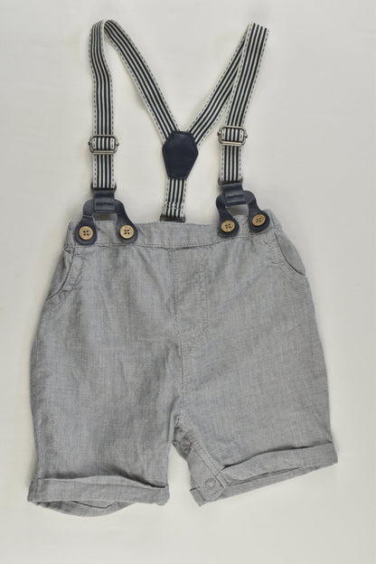 Next Size 1 Suspender Shorts