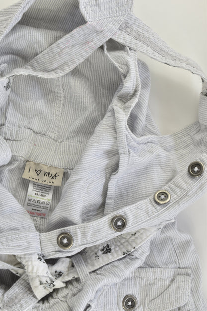 Next Size 10 (140 cm) Linen/Cotton Short Overalls