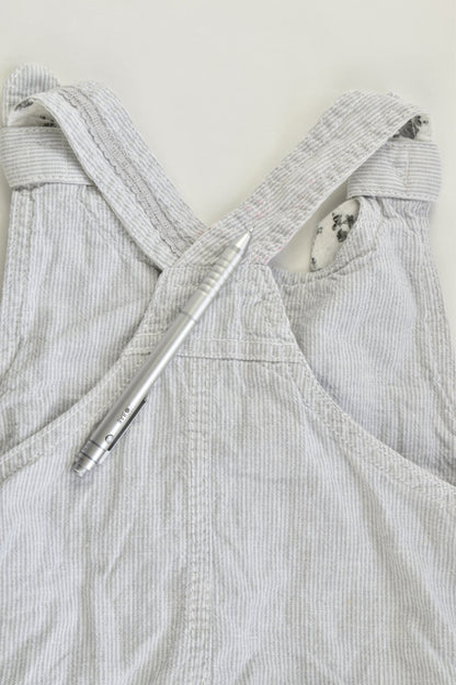 Next Size 10 (140 cm) Linen/Cotton Short Overalls