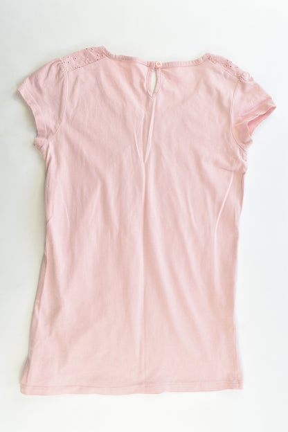 Next Size 10 (140 cm) T-shirt with Lace Details