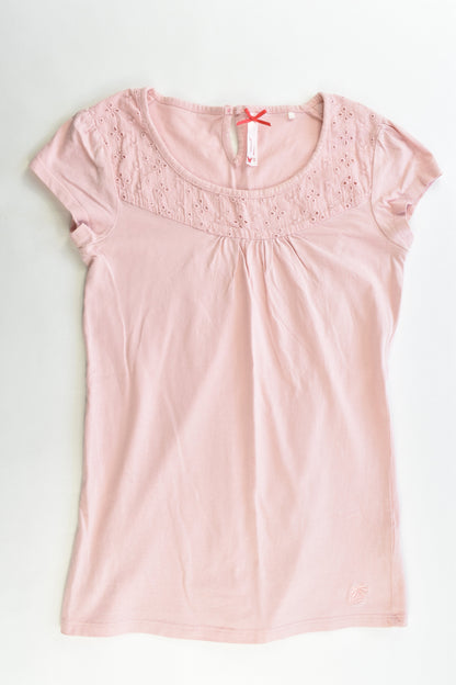 Next Size 10 (140 cm) T-shirt with Lace Details