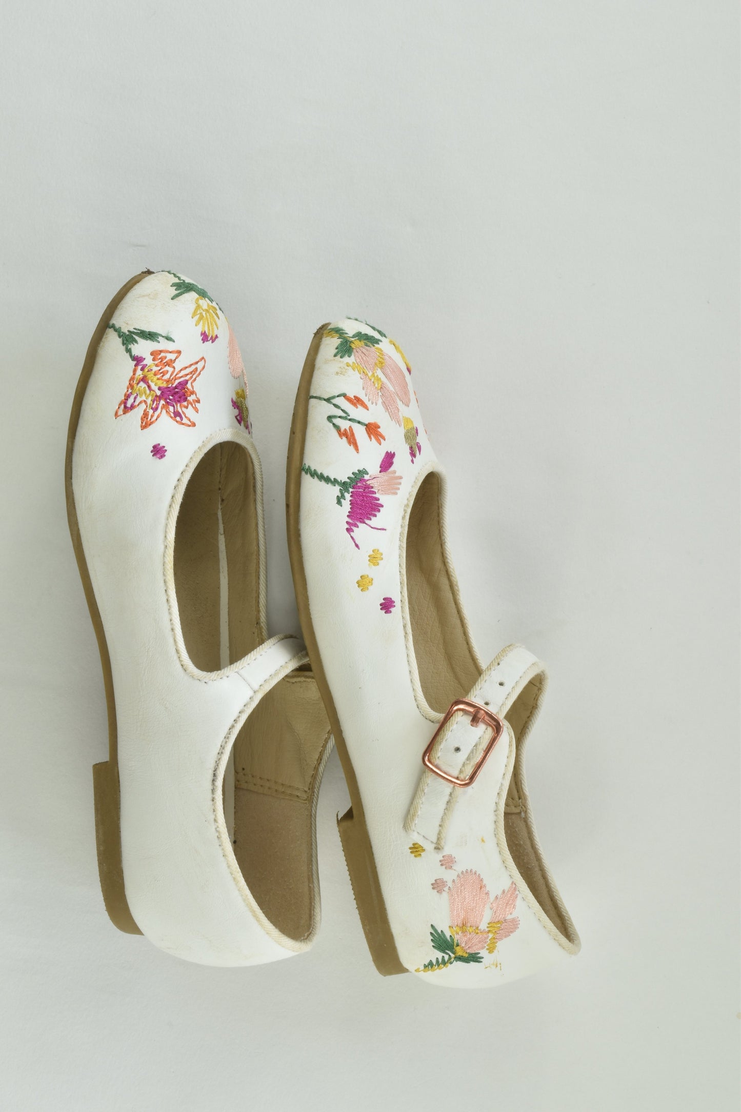 Next Size 10 Floral Embroidery Shoes
