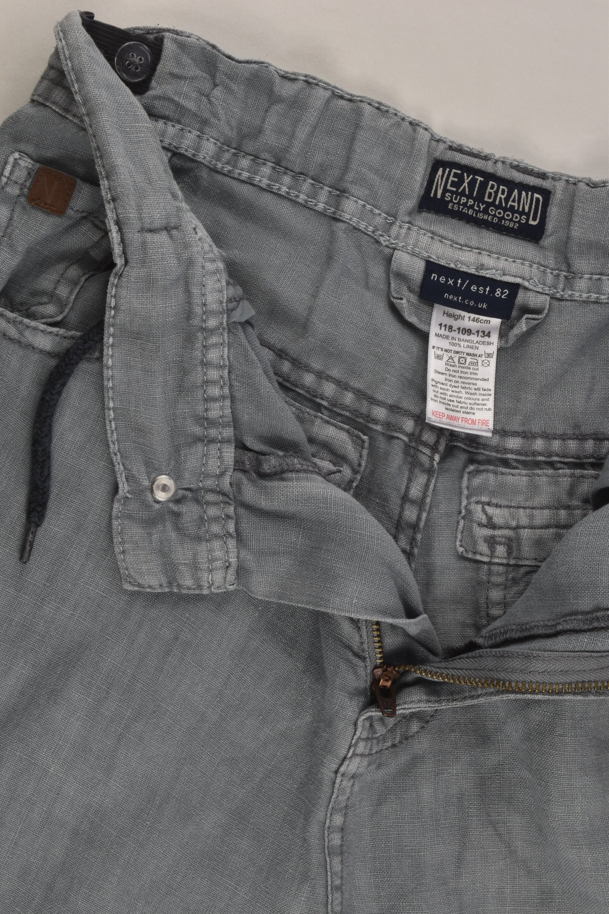Next Size 11 (146 cm) Baggy Linen Pants