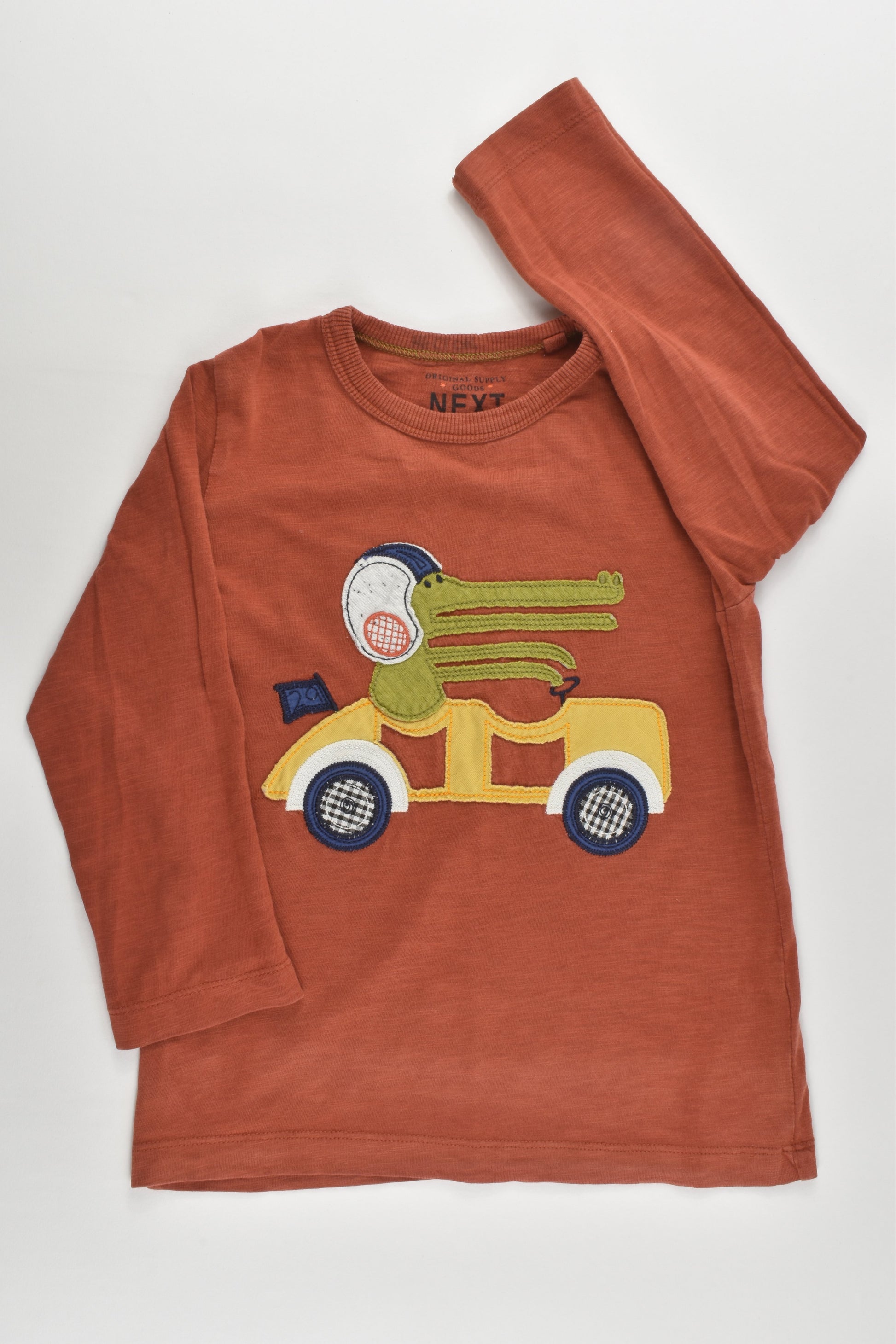 Next Size 2 (18-24 months, 92 cm) Crocodile Racing Car Top