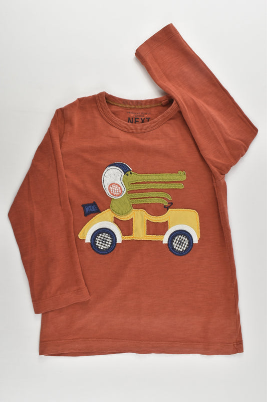 Next Size 2 (18-24 months, 92 cm) Crocodile Racing Car Top