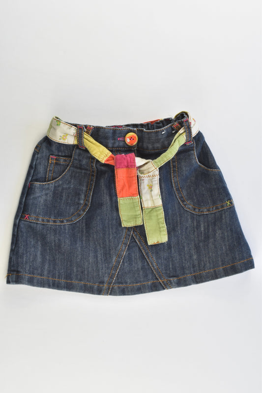 Next Size 2 (18-24 months, 92 cm) Denim Skirt