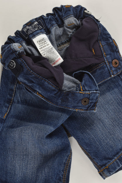 Next Size 2 (18-24 months) Denim Shorts