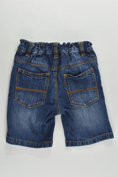 Next Size 2 (18-24 months) Denim Shorts