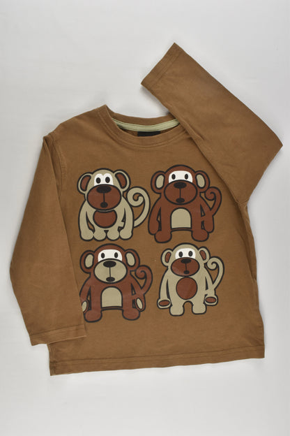 Next Size 2-3 (98 cm) Monkey Top