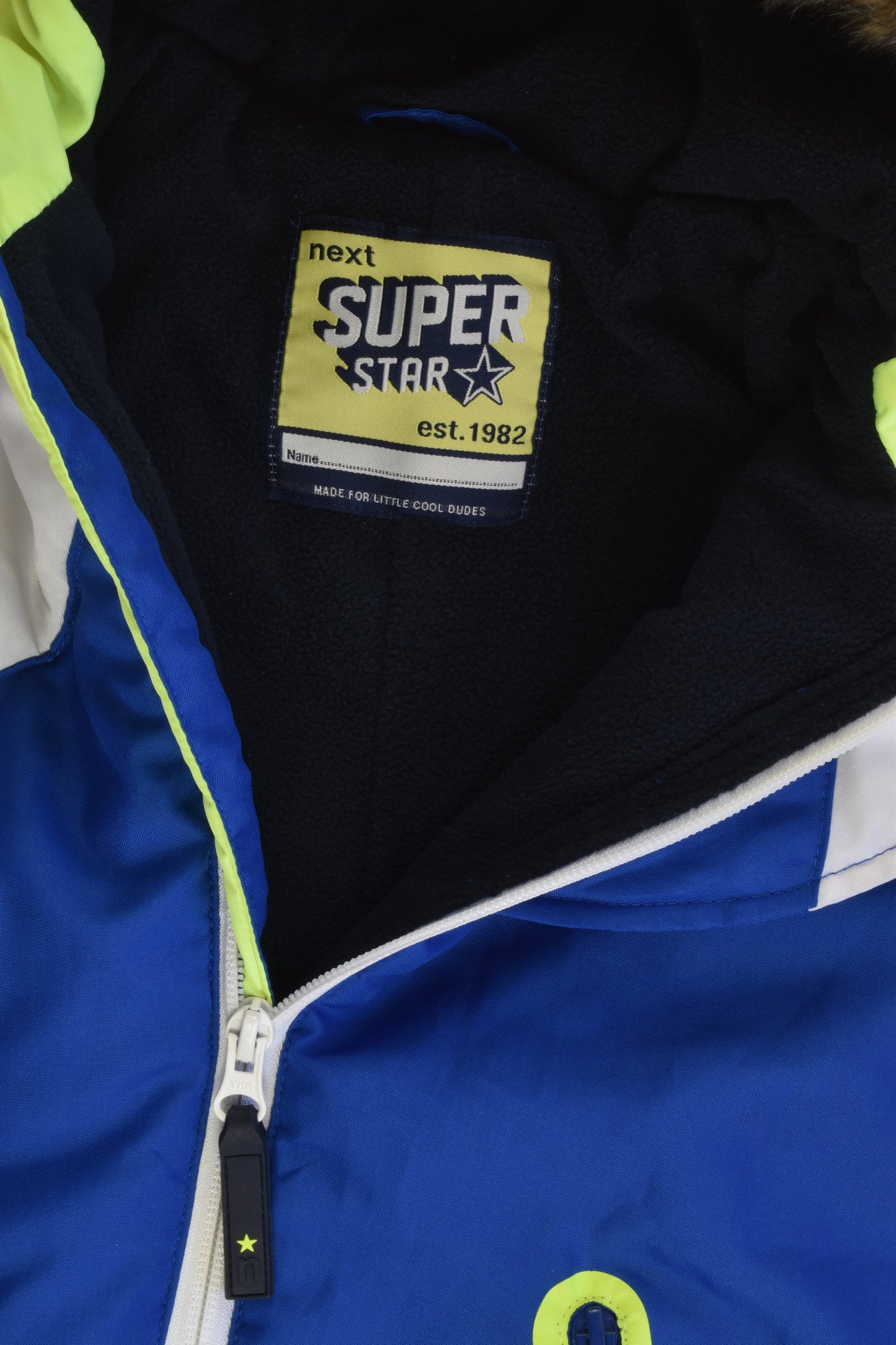 Next Size 2-3 (98 cm) 'Super Star' Warm Fleece Lined Outdoors Suit