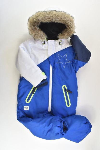 Next Size 2-3 (98 cm) 'Super Star' Warm Fleece Lined Outdoors Suit