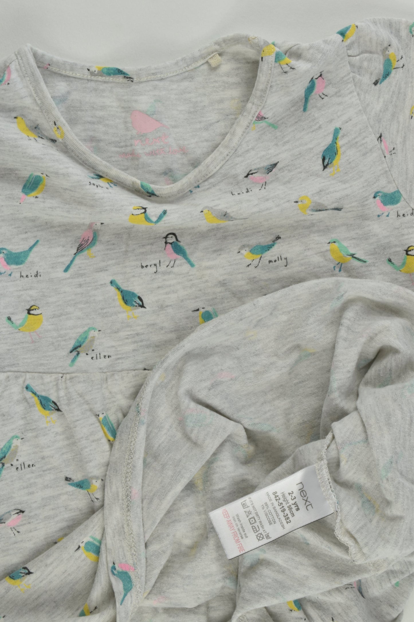 Next Size 2-3 Bird Dress