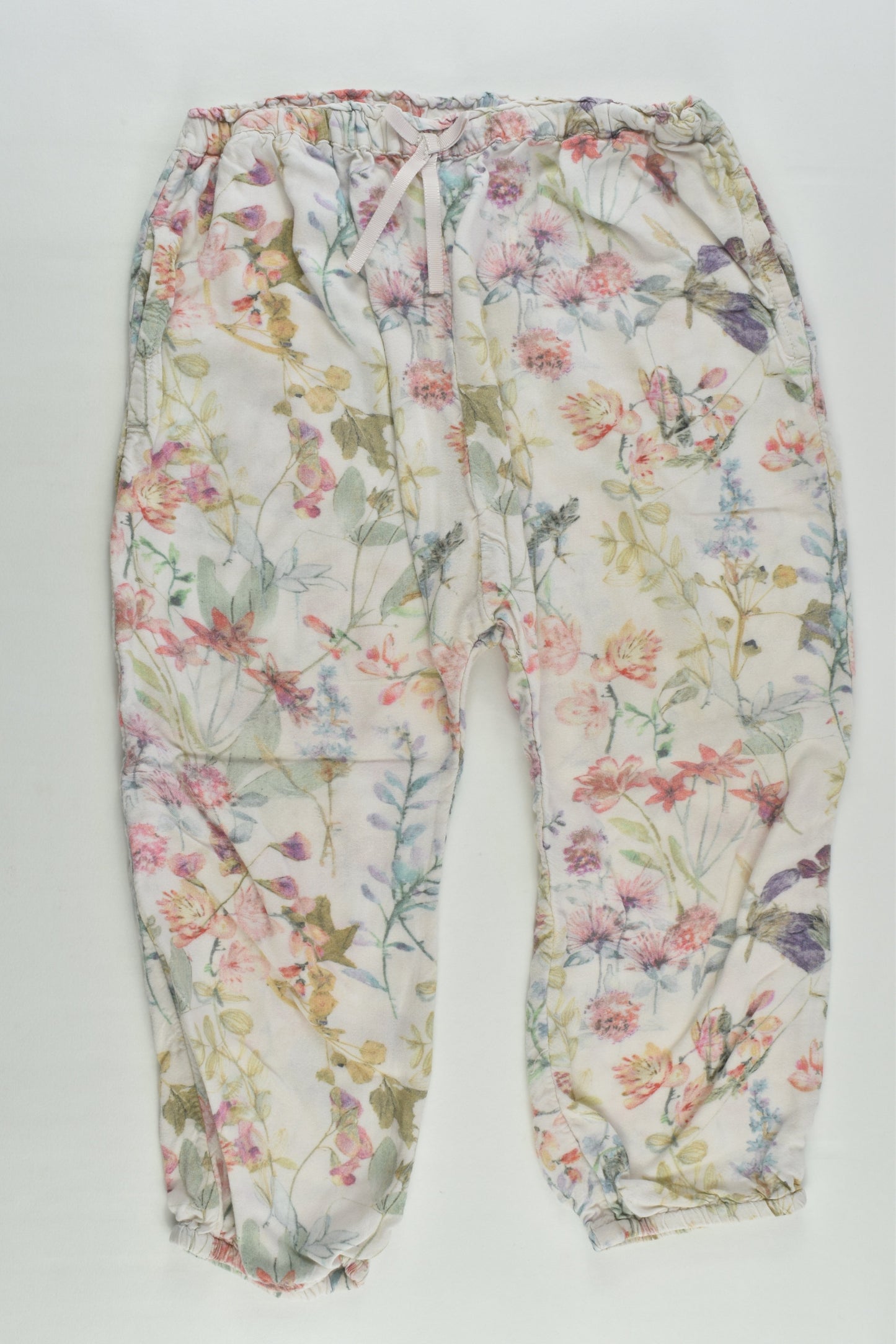 Next Size 2-3 Lightweight Floral Pants