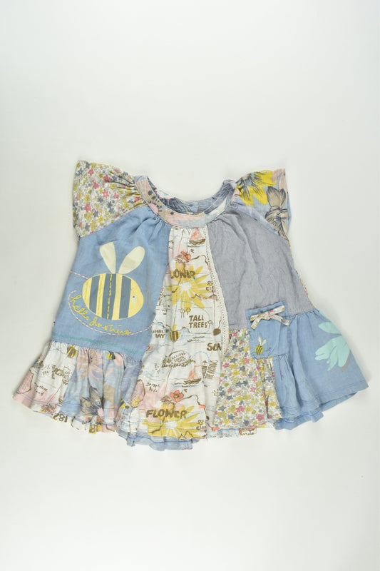 Next Size 2 (92 cm) Bumble Bee Dress/Tunic