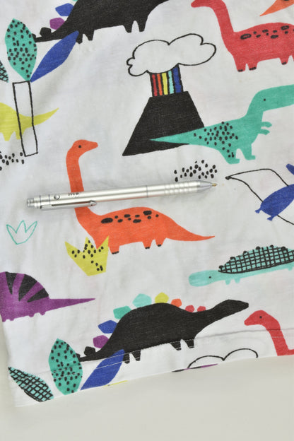 Next Size 2 (92 cm) Colourful Dinosaurs Top
