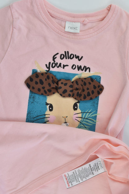 Next Size 2 (92 cm) 'Follow Your Own Style' Bunny T-shirt