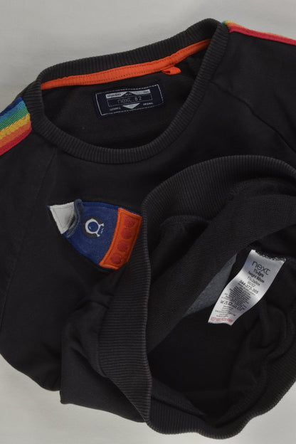 Next Size 2 (92 cm) Rainbow Rocket Sweater